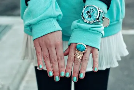Hogyan viselni az órát jobb etikett és tanácsait stylist - lila sarkú