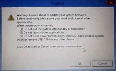 Hogyan upgrade (reflash) bios a laptop