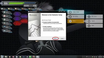 Hogyan lehet windows programban Rainmeter
