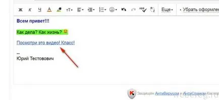 Hogyan küldjön egy levelet, fotót, videót, e-mail