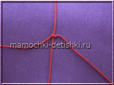 Hogyan szőni karkötő Shambala-lépésre fotók, műhely görögszéna, szülői, a gyermekek egészsége
