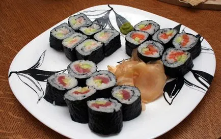 Hogyan enni sushi fotók és videók, „Land of a szovjetek”