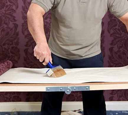 Hogyan pokleit tapéta ajánlások, épület portál (jobbra) Hogyan pokleit tapéta ajánlások, épület portál