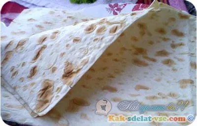 Hogyan készüljünk Caesar tekercs recept egy fotó