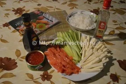 Hogyan készüljünk tekercs otthon recept fényképpel (tekercs) Hogyan készüljünk tekercs otthon recept egy fotó