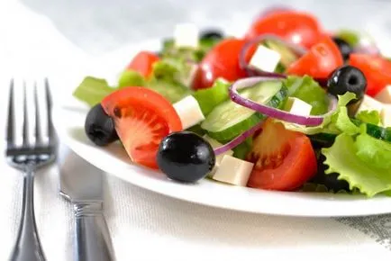 Főzni görög saláta Tippek és trükkök (fémjelzi a görög) Főzni görög saláta Tippek és trükkök
