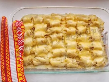 Hogyan kell főzni a cannelloni a hús a sütőben recept fényképpel (cannelloni darált hús a sütőben) Hogyan kell főzni a cannelloni a hús a sütőben recept egy fotó