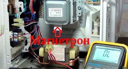Hogyan lehet ellenőrizni a magnetron mikrohullámú sütő használhatósági (tűzhely) Hogyan lehet ellenőrizni a magnetron mikrohullámú sütő használhatósági