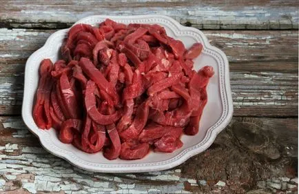 Hogyan kell főzni egy finom marhahús Stroganoff, a hivatalos honlapján receptek Julia Vysotsky