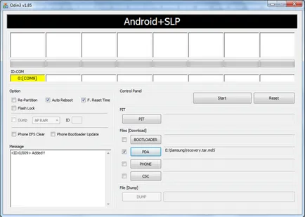 Ahogy öltéslapra (vagy okostelefon) samsung android legújabb változata a program segítségével Odin (Samsung) Ahogy öltéslapra (vagy okostelefon) samsung odin android legújabb változata a program segítségével
