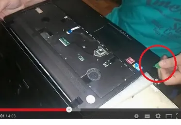 Hogyan szétszedni laptop eMachines e732