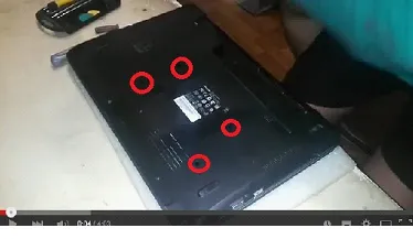 Hogyan szétszedni laptop eMachines e732