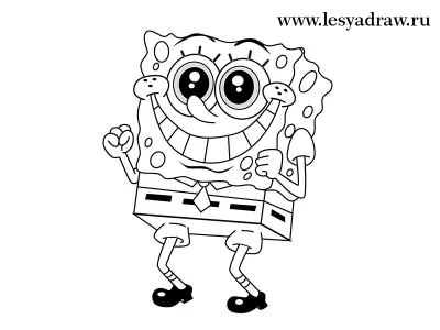 Hogyan kell felhívni SpongyaBob (Spongya Bob) (a sorsolás Spongyabob) Hogyan kell felhívni SpongyaBob (Spongya Bob)