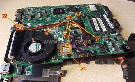 Hogyan szétszedni laptop eMachines e528 videó, barátom