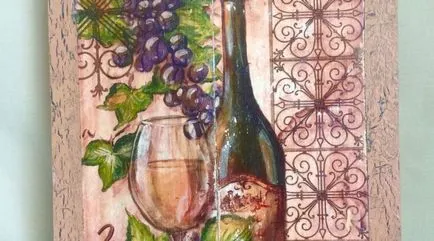 Hogyan készítsünk decoupage képek szalvéták lépésről lépésre útmutató