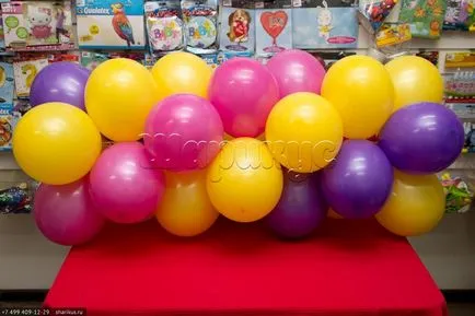 Hogyan készítsünk egy koszorú lufi