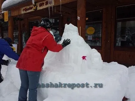 Hogyan lehet a számok ki a havat a kezét az óvodai