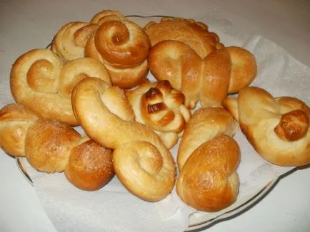 Hogyan lehet szép muffin módszerek kialakítására a tészta (zsemle) Hogyan lehet szép muffin képzési módszerei a tészta