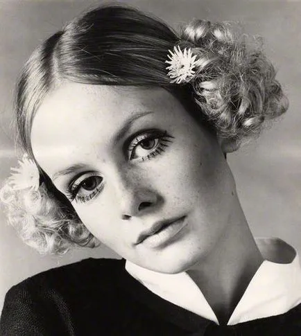 Hogyan készítsünk egy make-up retro stílusban istennő twiggy fény mesterkurzust és inspiráció
