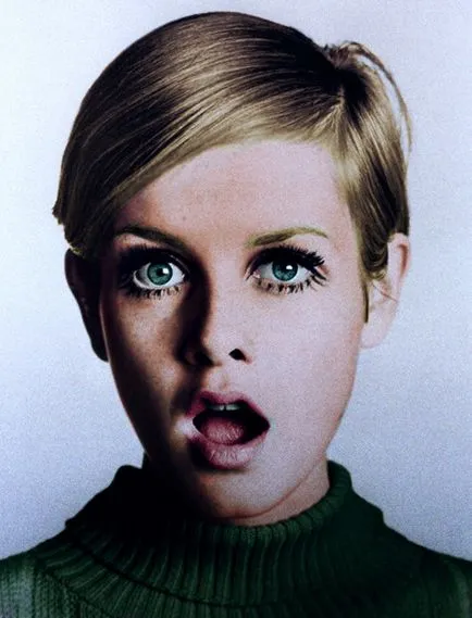 Hogyan készítsünk egy make-up retro stílusban istennő twiggy fény mesterkurzust és inspiráció