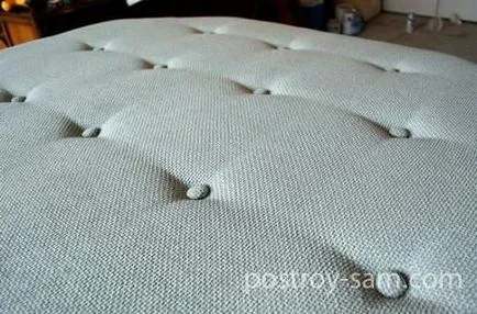 Hogyan készítsünk egy puha fejtámla saját kezűleg