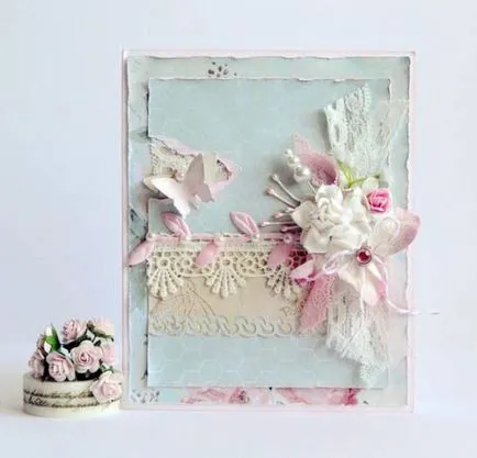 Hogyan készítsünk egy képeslap - Scrapbooking Ötletek