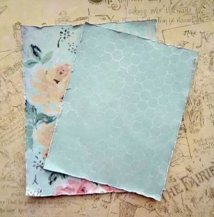Hogyan készítsünk egy képeslap - Scrapbooking Ötletek