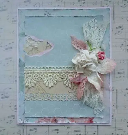 Hogyan készítsünk egy képeslap - Scrapbooking Ötletek