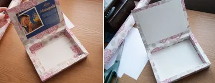 Hogyan készítsünk ékszerdoboz kartonból, vagy egy doboz kezével 5 körökre műhelyek
