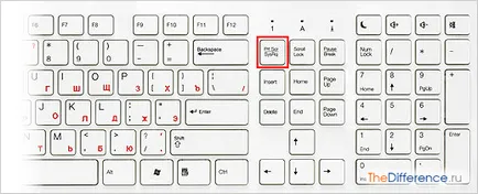 Hogyan készítsünk egy screenshot a számítógépen