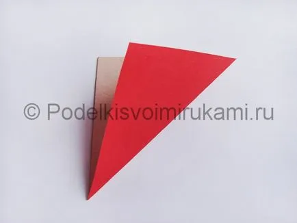 Hogyan lehet a papír tulipán a kezükből (tulipán) Hogyan lehet a papír tulipán a saját kezét