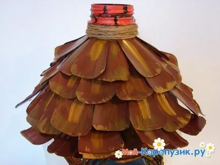 Hogyan készítsünk egy madárház egy műanyag palack 5 liter (madárház) Hogyan készítsünk egy madárház egy műanyag palack 5 liter