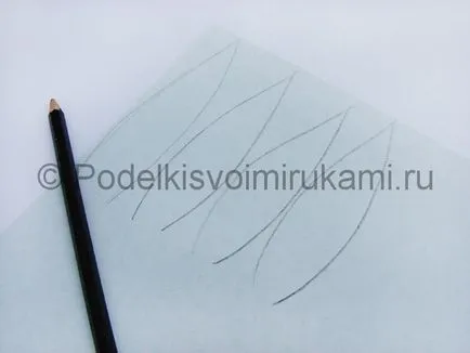 Hogyan lehet a papír tulipán a kezükből (tulipán) Hogyan lehet a papír tulipán a saját kezét
