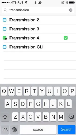 Hogyan lehet letölteni torrentek iPhone, iPad utasításokat