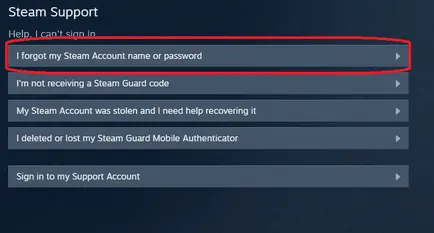 Hogyan változtassuk meg a jelszavát a Steam