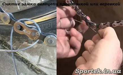 Csakúgy, mint a bicikli lánc tartózkodás (kerékpár) Hogyan lehet eltávolítani a láncot a kerékpár