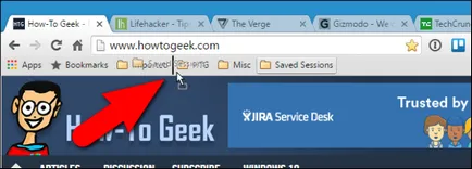 Hogyan lehet menteni az összes megnyitott lap a böngészőben, a Google Chrome