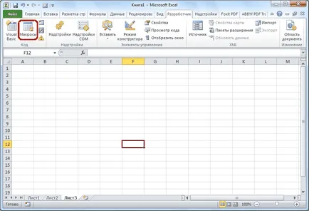 Hogyan hozzunk létre egy makrót az Excel