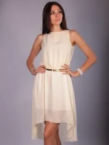 Hogyan kell varrni egy ruhát készült chiffon kezével - a mester osztály, a minta