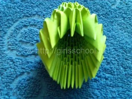 Cactus origami modulok lányok iskolai