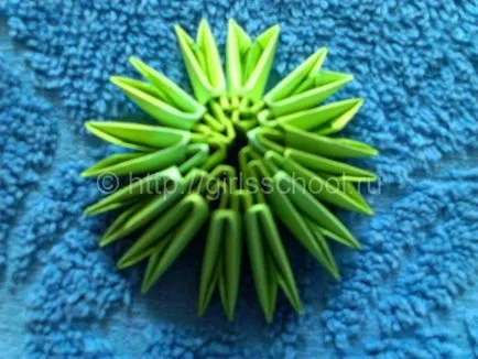 Cactus origami modulok lányok iskolai