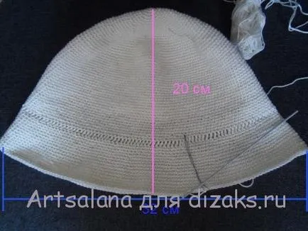Hogyan lehet lekötni egy nyári kalap horgolt saját kezét