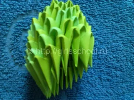 Cactus origami modulok lányok iskolai