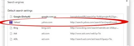 Hogyan lehet eltávolítani a keresés yahoo