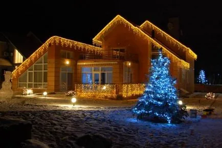 Hogyan lehet díszíteni egy magánházban az új évben érdekes tippeket és tanácsokat (év) Hogyan lehet díszíteni egy magánházban az új évben érdekes tippeket és trükköket