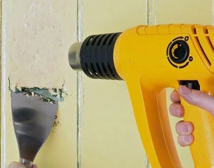 Hogyan lehet eltávolítani a régi festéket mechanikai és kémiai kezelés (régi) Hogyan lehet eltávolítani a régi festéket a mechanikai és kémiai tisztítás