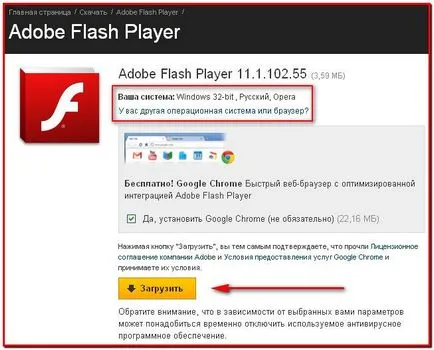 Hogyan kell telepíteni a Flash Player