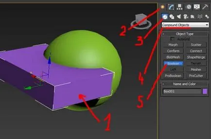 Vágott oldalak egymástól (logikai műveletek 3d max) (a) Vágott oldalak egymástól (logikai műveletek 3d max)