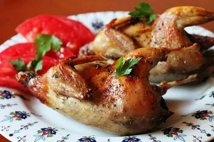 Hogyan kell főzni egy finom kis fürj a kemencében (Küldj egy sütő) Hogyan kell főzni egy finom kis fürj a sütőben