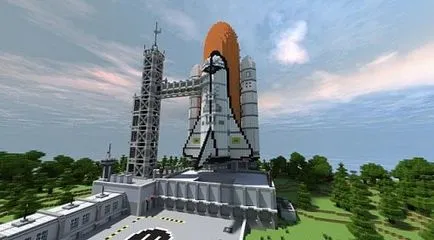 Hogyan készítsünk egy Minecraft portál űrbe és létrehozta a rakéták